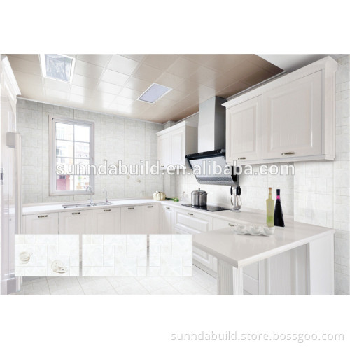 3D Inkjet printing Bathroom and kitchen ceramic floor and matching wall tiles